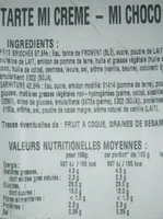 Tarte mi-creme mi-choco