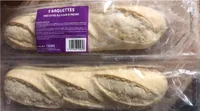 Baguettes precuites au four à pierre