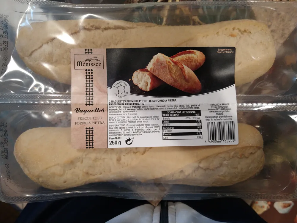 baguettes precotte