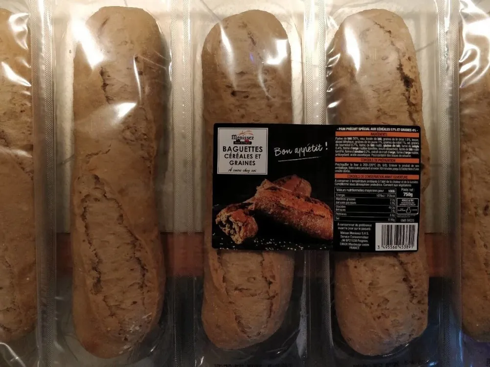 Baguette céréales et graines