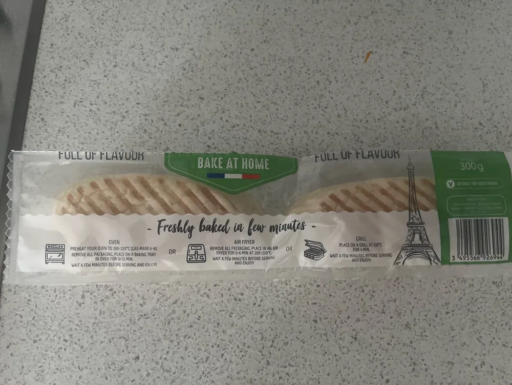Asda Part Baked Panini