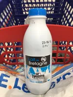 Lait demi écrémé Eleveurs De Bretagne bouteille 6x1L