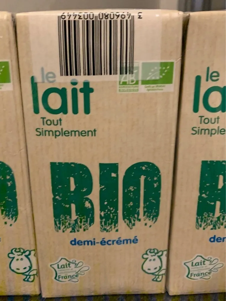 Le lait tout simplement