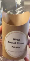 Wrap poulet citron