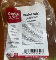 Poulet halal americain