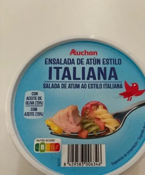Salada de atum ao estilo italiana