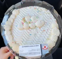 Entremets vanille