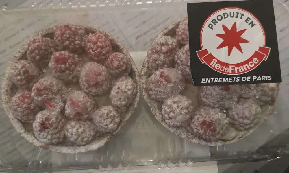 Tartelette framboise