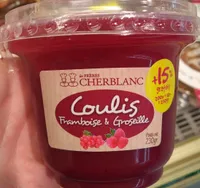 Coulis framboise & groseille