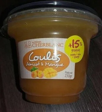 Coulis abricot & mangue