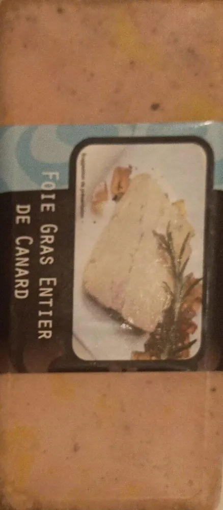 TERRINE DE FOIE GRAS DE CANARD ENTIER MI CUIT