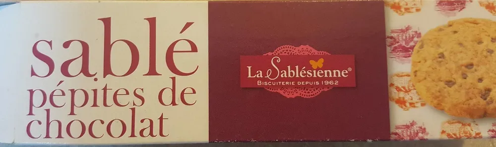 Sablé pépites de chocolat
