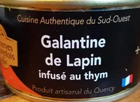 Galantine de lapin infusé au thym