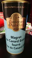 Magret de canard fourré foie de canard 20%