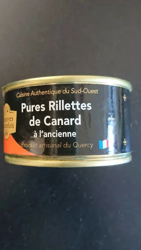 Pures rillettes de canard à l'ancienne