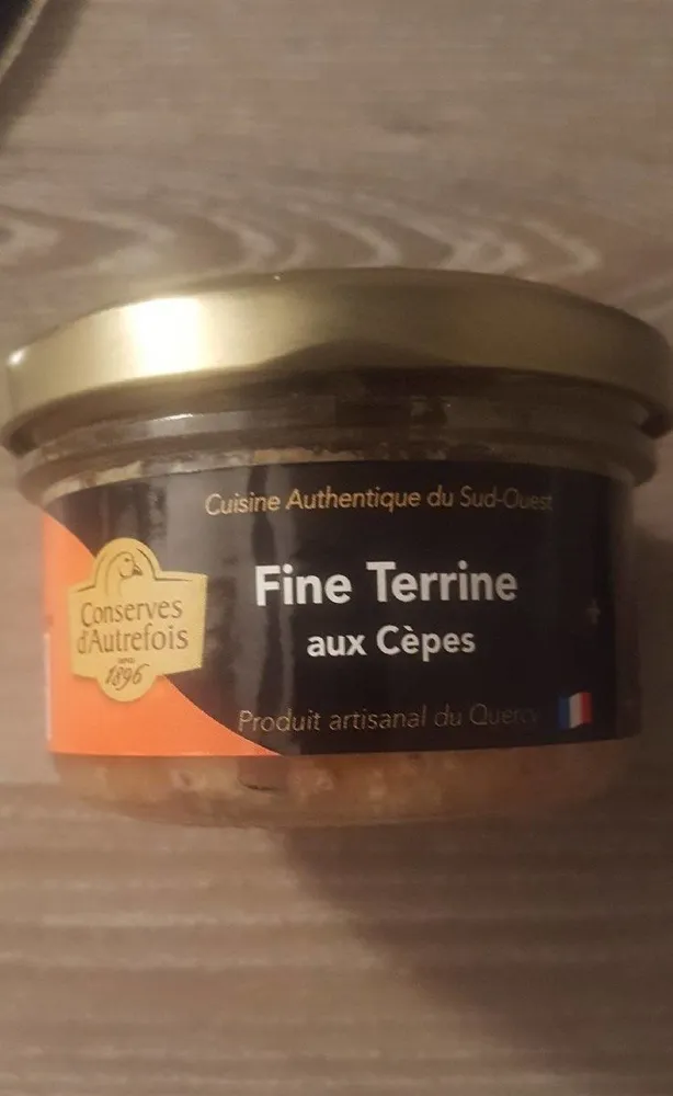 Finne Terrine aux Cèpes