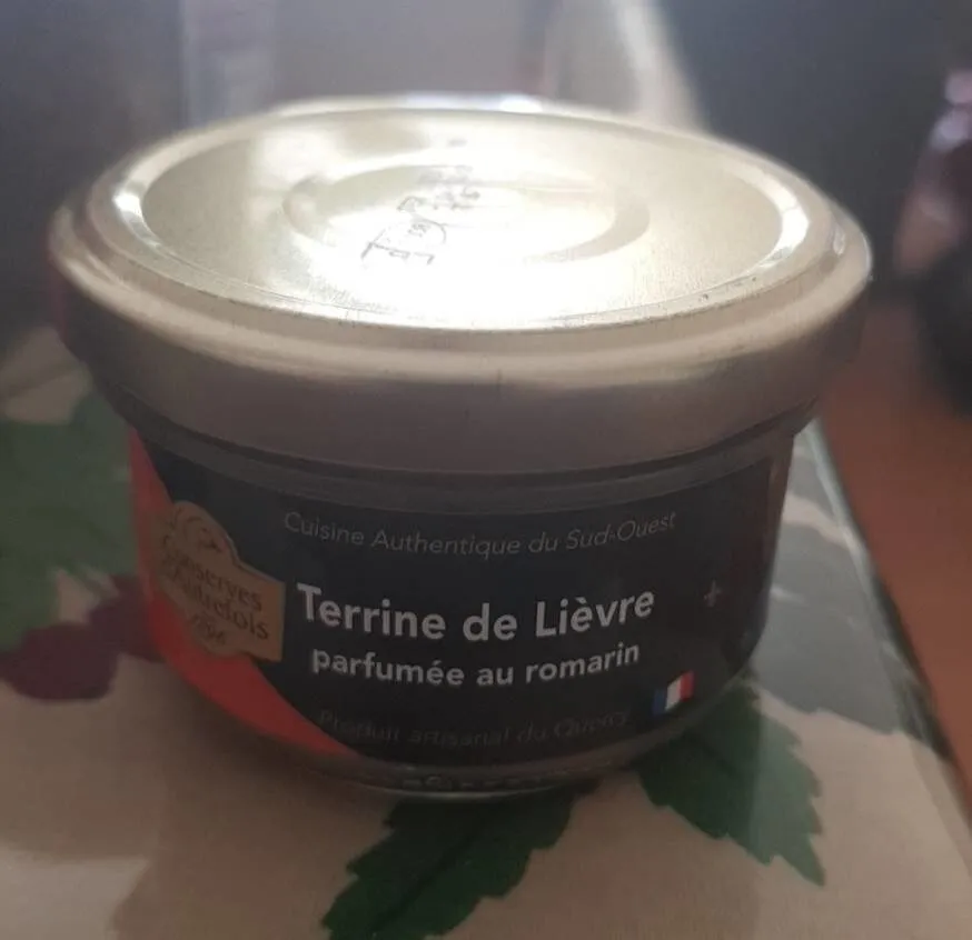 Terrine de Lièvre parfumée au romarin