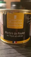 Marbré de poulet au thym et citron