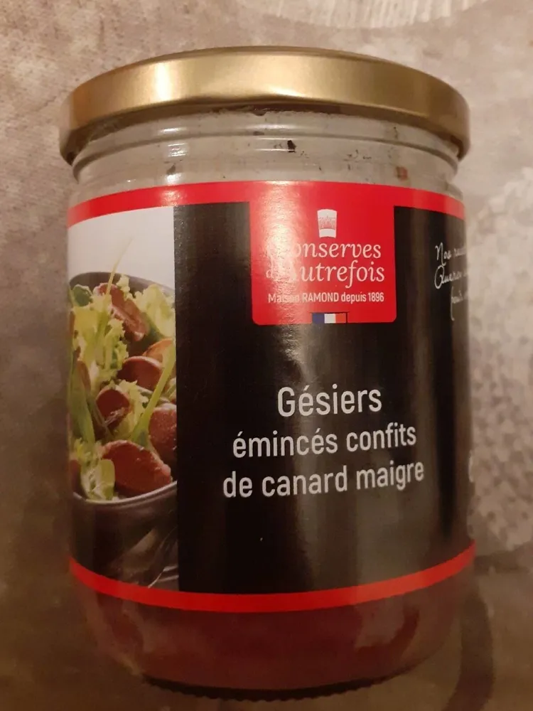 Gésiers confits