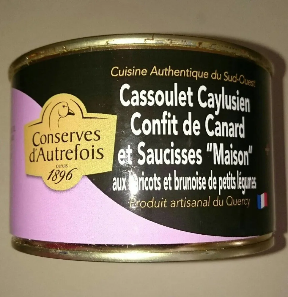 Cassoulet Caylusien Confit de Canard et Saucisses "Maison"