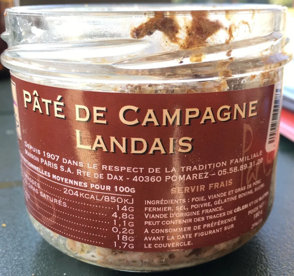 Pâté de campagne landais
