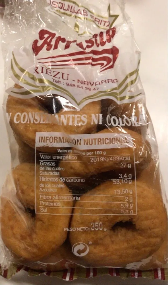 Rosquillas fritas