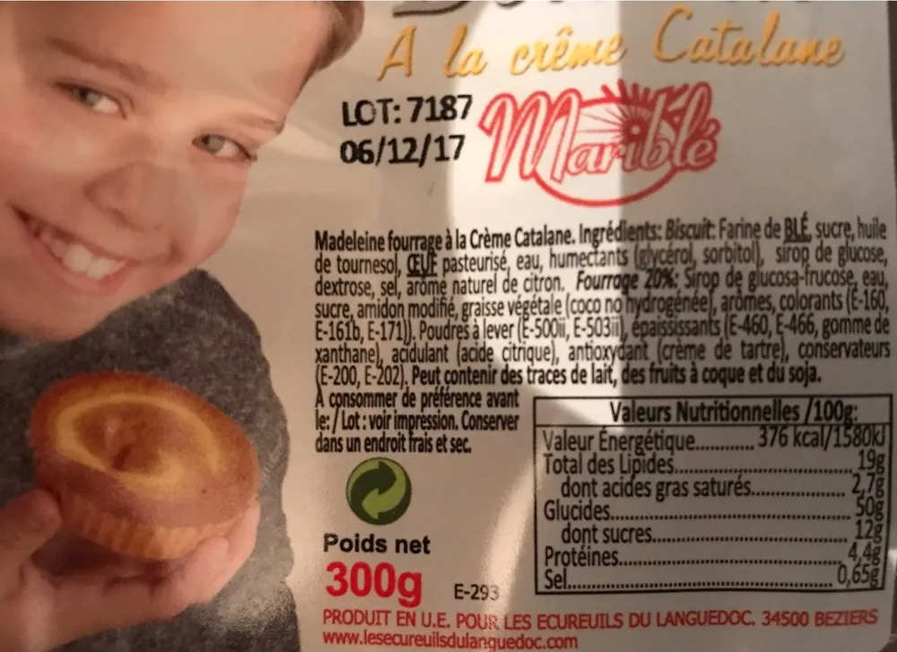 Delicias à la Crème Catalane
