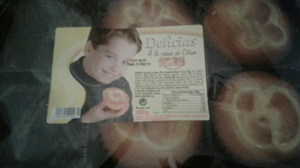 Delicias à la crème de citron
