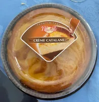 Catalan cream cake