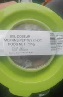 Bol doseur muffins pépites de chocolat