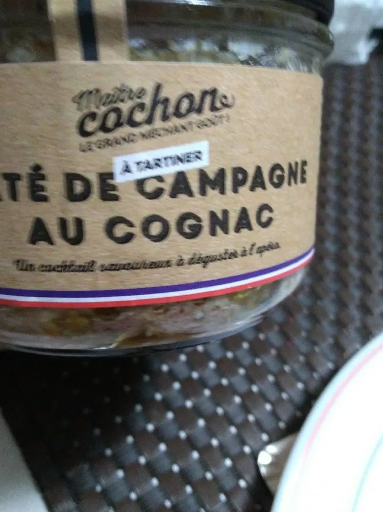 Pâté de campagne au cognac