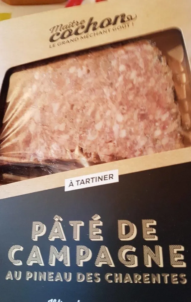 Pâté campagne au pineau des Charentes