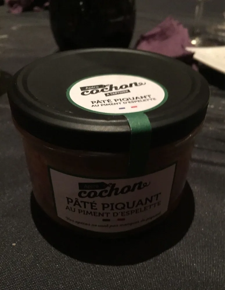 Pâté piquant au piment d'espelette
