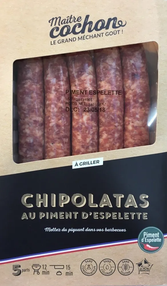Chipolatas piment d espelette