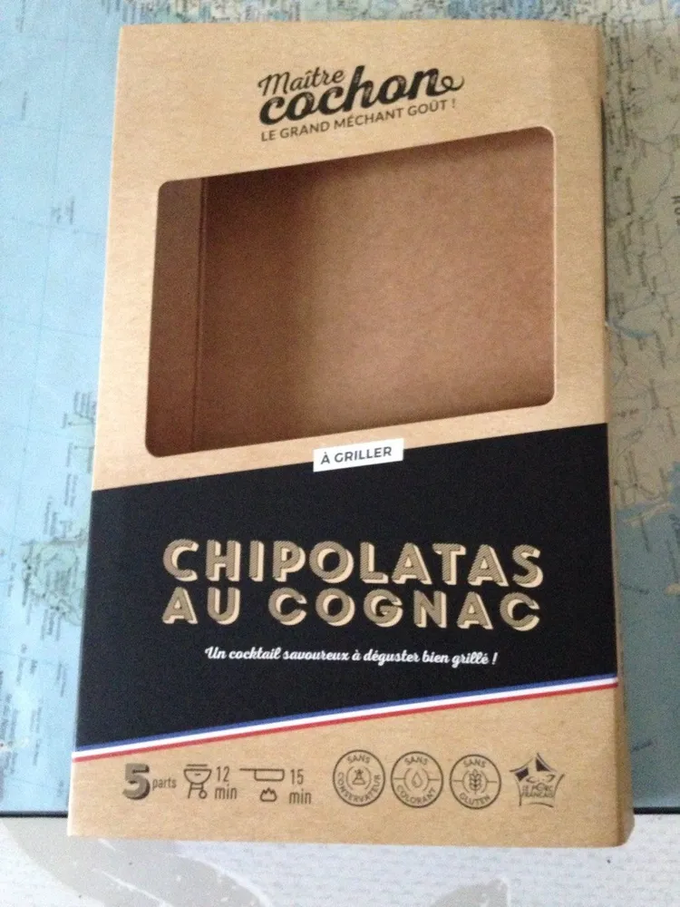 Chipolatas au cognac