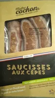 Saucisses aux cèpes