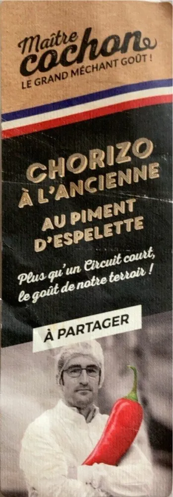 Chorizo à l’ancienne au piment d'Espelette