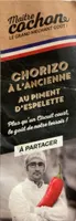 Chorizo à l’ancienne au piment d'Espelette