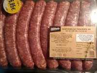 Saucisses de Toulouse *8 au sel fin