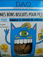 Mes bons biscuits pour petits vanille & pépites de chocolat