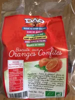 Biscuit Bio Oranges SS Sel-oeufs-lait