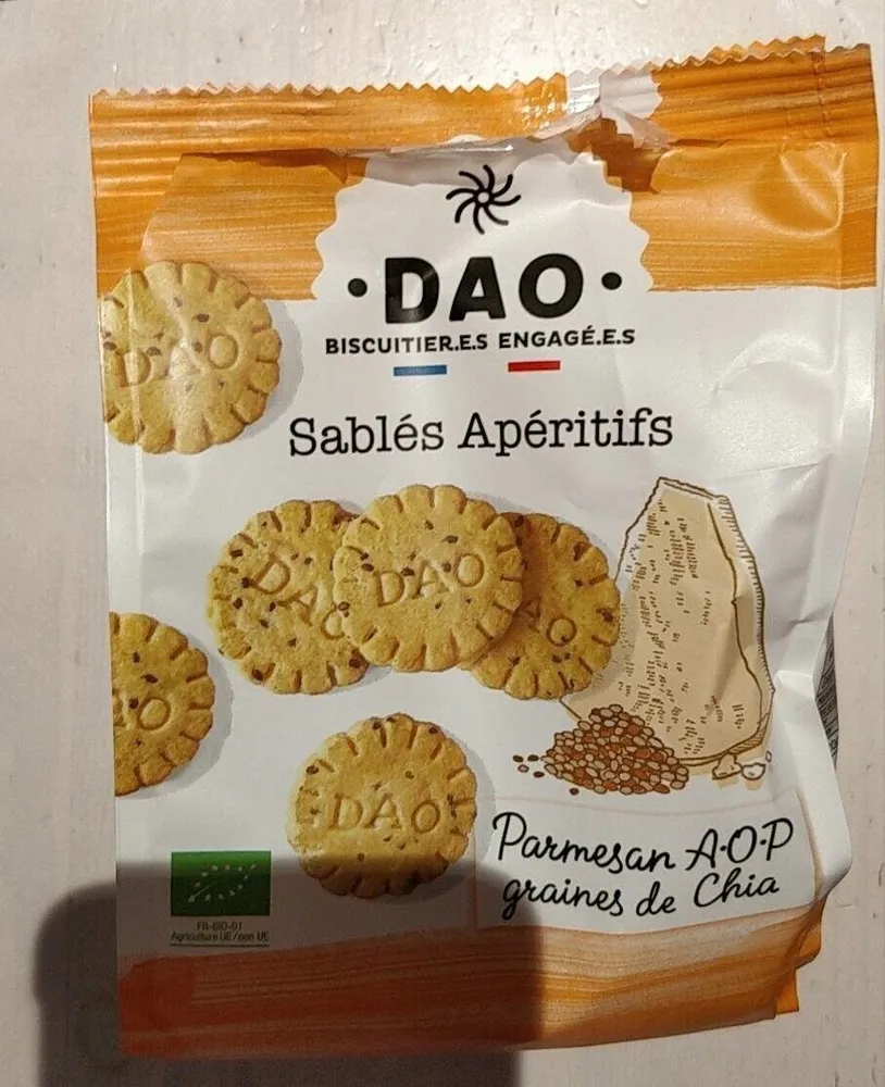 Sablés Apéritifs Parmesan