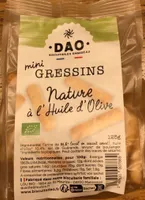 Mini gressins nature