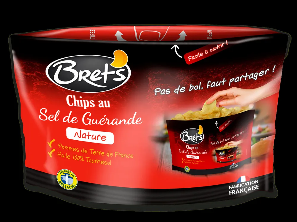 Chips Bret's Party Pack Nature au sel de Guérande