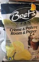 Chips crème poivre