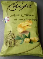 Chips aux olives et aux herbes