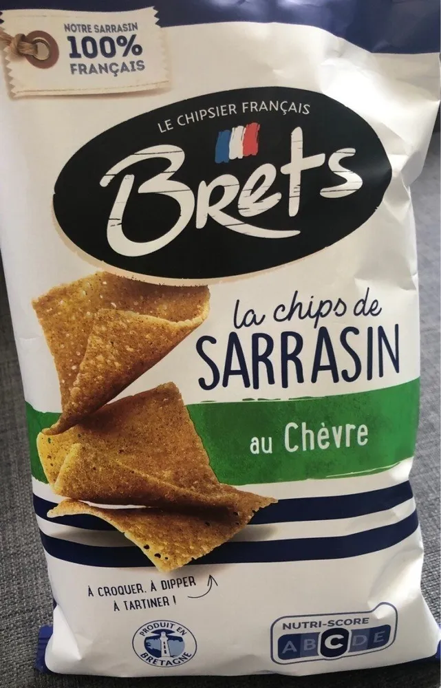 Chips de sarrasin au chèvre