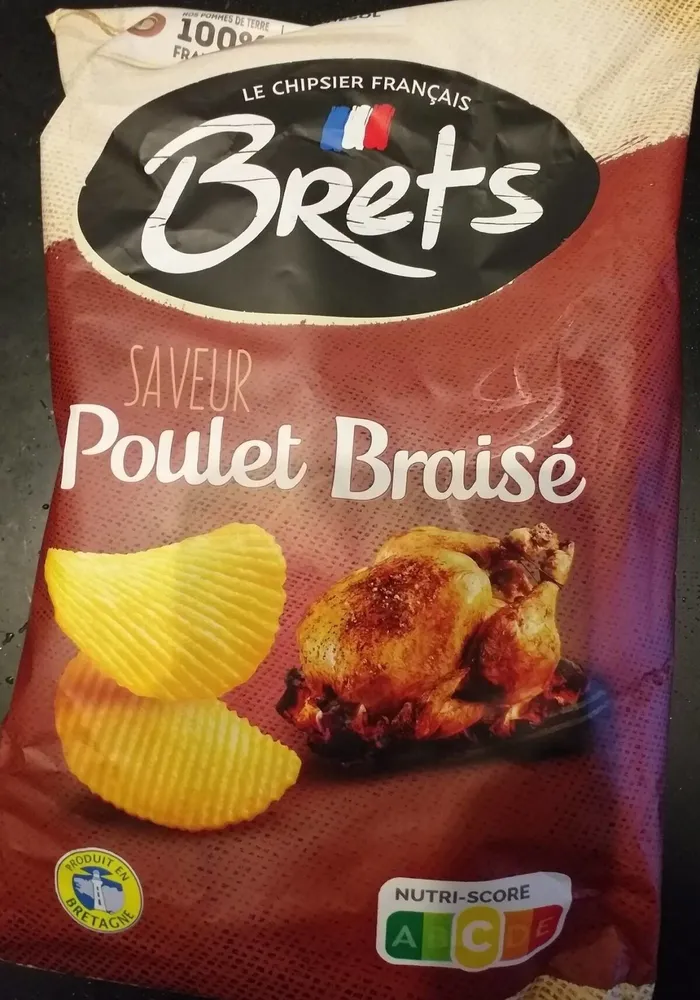 Chips saveur poulet braisé