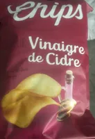 chips vinaigre de cidre