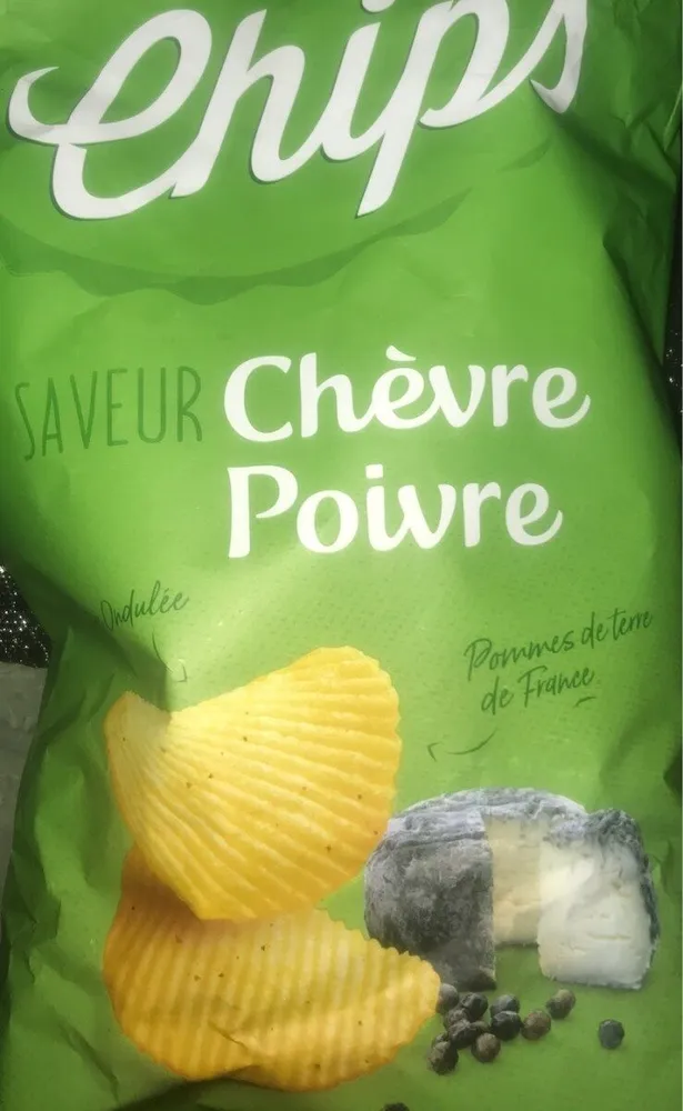 chips chevre et poivre